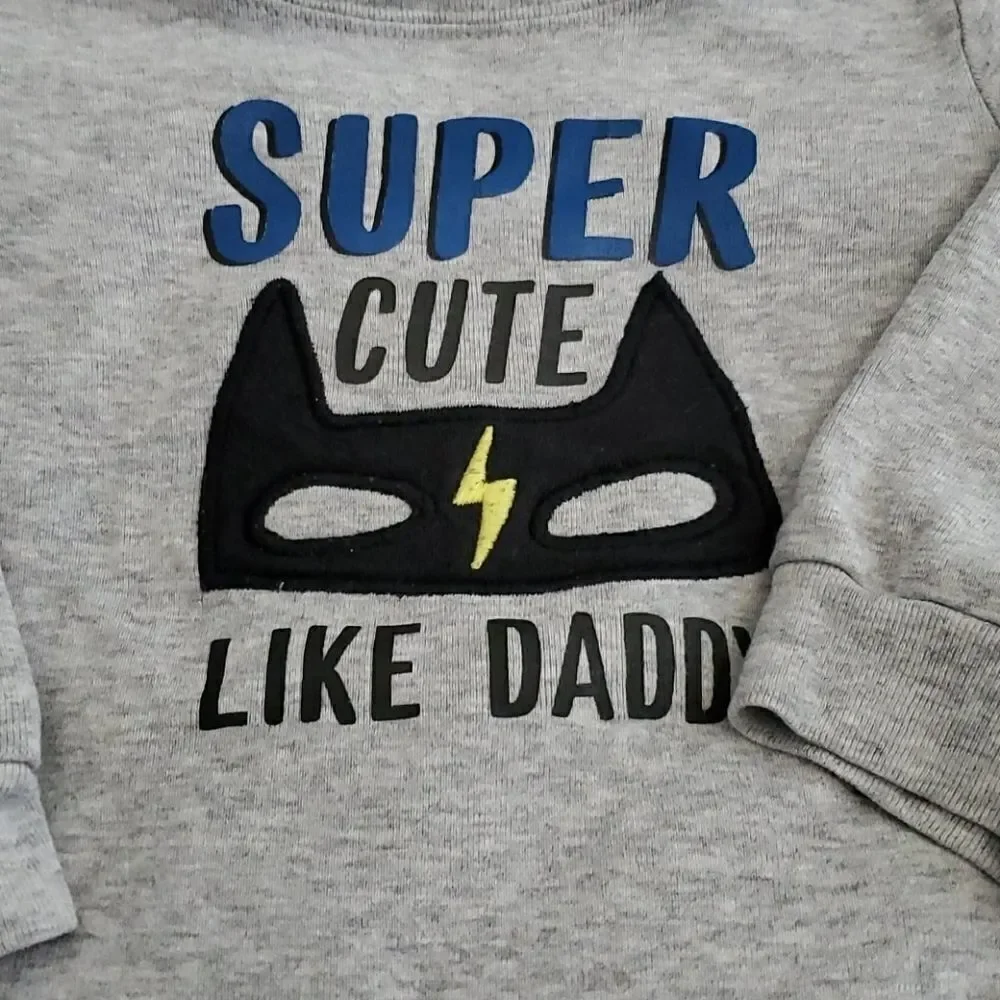 18 month boys long sleeve shirt with shorts.